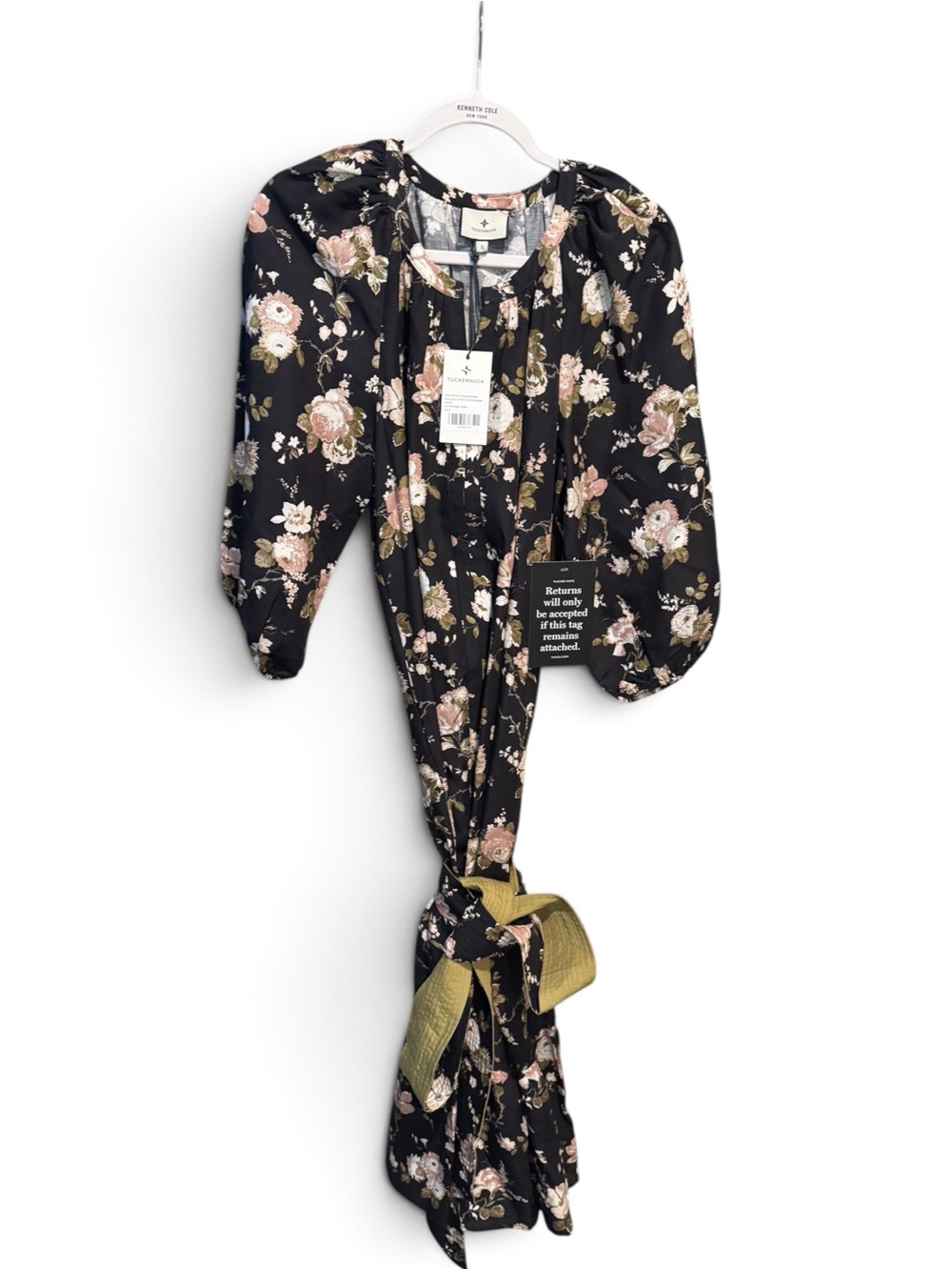 NWT Tuckernuck Midnight Garden Lyles Floral Maxi Dress - Picture 5 of 8